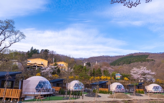 【デイユース】日帰りでグランピングを満喫♪【HANABUSA DOGlamping】